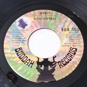 Ohio Express ‎- Mercy / Roll It Up - Buddah 45 RPM 7" Vinyl '69